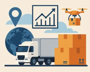 Dijital lojistik çözümleri kapsamında rota optimizasyon sistemi ekran görüntüsü